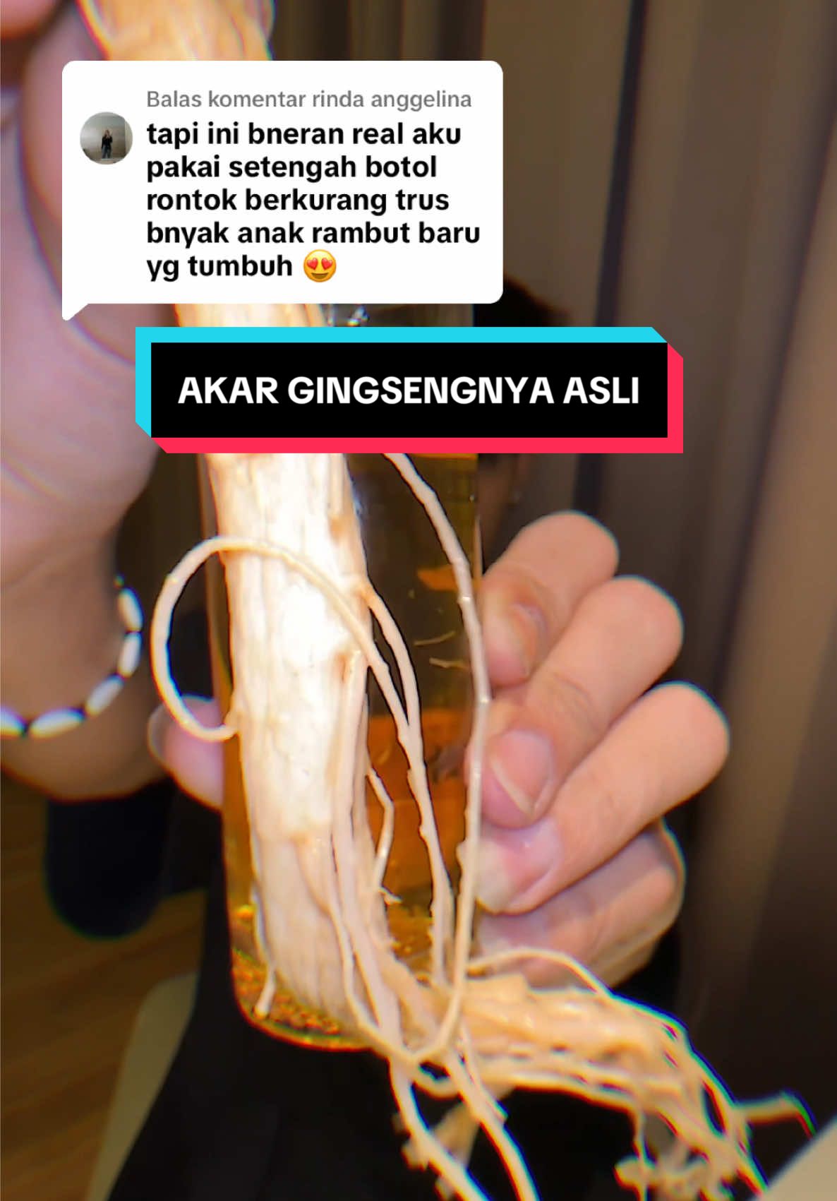 Membalas @rinda anggelina Pantes rambut aku tambah lebat😭