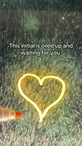 This initial is oiled up and waiting for you  #foryouu #thisinitial #oiledup 
