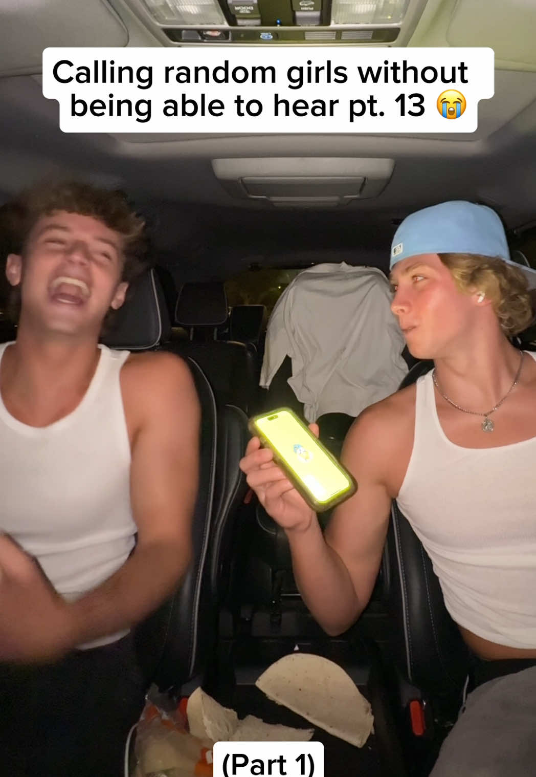 Calling random girls without being able to hear pt. 13 #fyp #viral #funny 