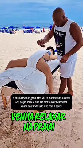 #creatorsearchinsights  Quantas vezes você sorriu por fora… mas por dentro estava implorando por paz? A ansiedade é assim: silenciosa, disfarçada, e vai te consumindo aos poucos. Aqui, a gente cuida do corpo, mas também alivia a alma. Respira. Você merece esse momento. 💆‍♂️💆‍♀️ #AnsiedadeSilenciosa #SaúdeMentalImporta #MassagemTerapêutica #AutocuidadoJá #KillingMeSoftly #CuidarDeSi #RelaxamentoProfundo #PausaNecessária #TerapiaNaPraia #CorpoEMente #AlívioDaAnsiedade #VídeoQueToca #ViralDoDia #CompartilhaIsso
