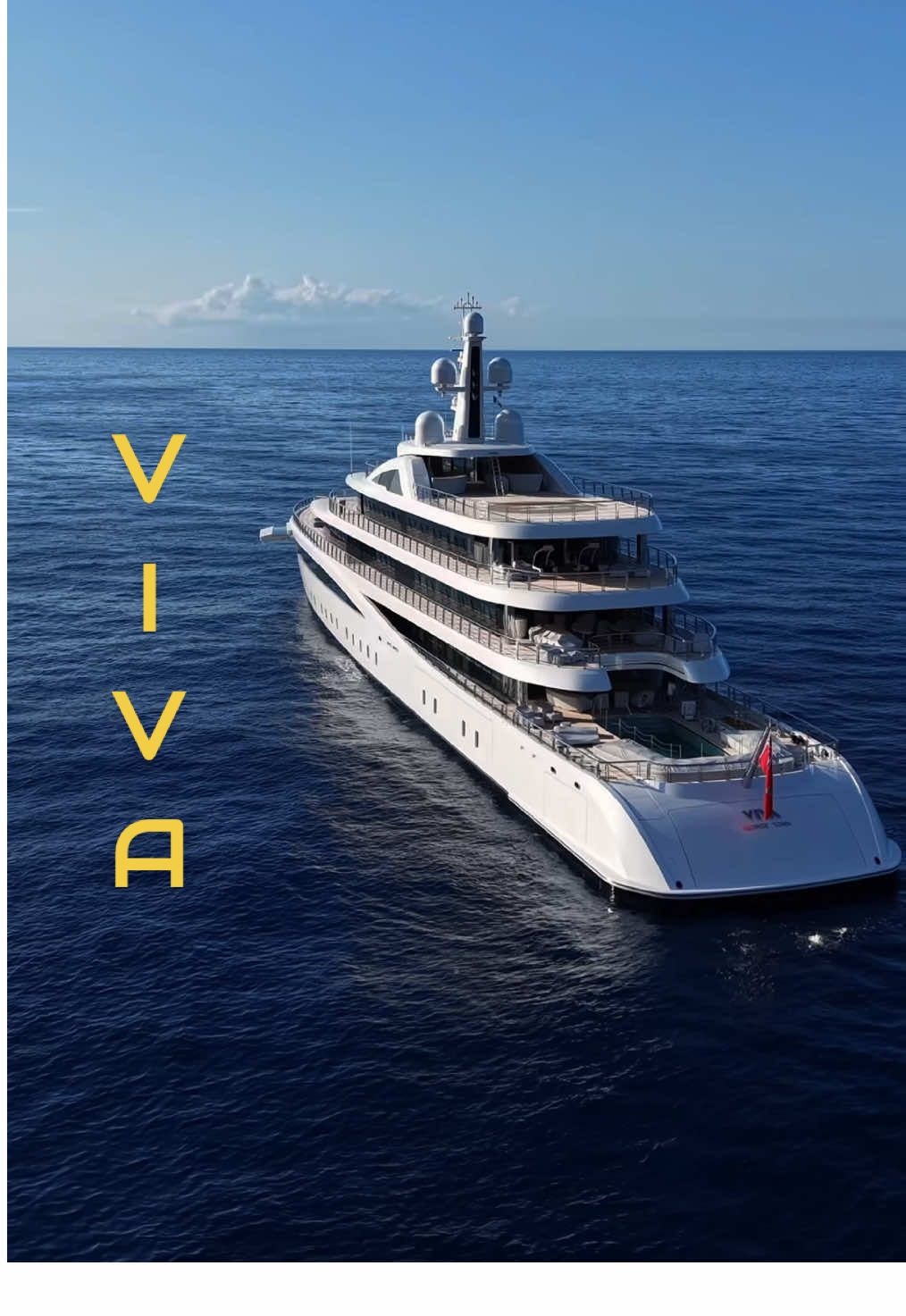 M/Y VIVA Built by Feadship 🛥️ #yachtstemple #luxurylife #superyacht 