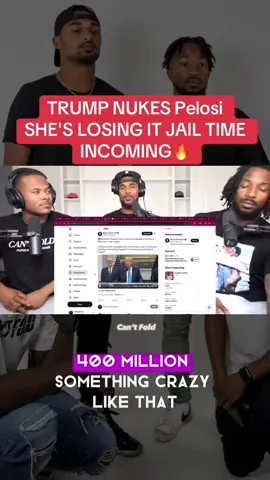 PART-2 | TRUMP NUKES Pelosi SHE'S LOSING IT JAIL TIME INCOMING🔥 #cartierfamily #reaction #cnnnews 