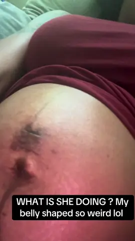 Like what are you doing babygirl? You got my belly shaped weird  #pregnanttiktok #pregnancy #pregnantbelly #rainbowbaby #ultrasound #babymovinginbelly #babygirl #miraclebaby #relatable #babymovinginwomb #fypシ #fyp #fypシ゚viral 