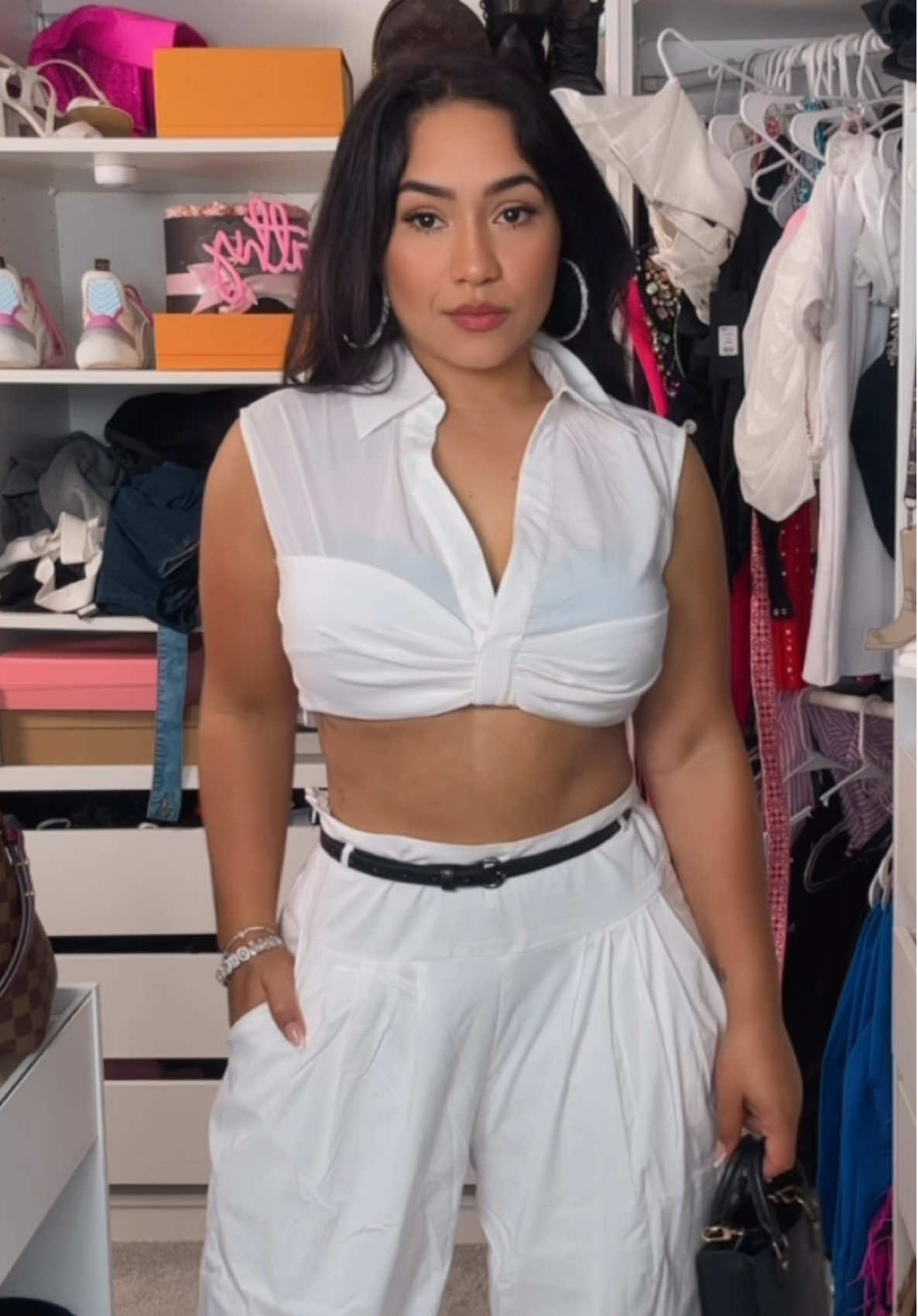 Two piece set perfect for summer/ cici wide leg pant set  #SummerFashion #fashionnova #OOTD #twopieceset #cuteoutfits 