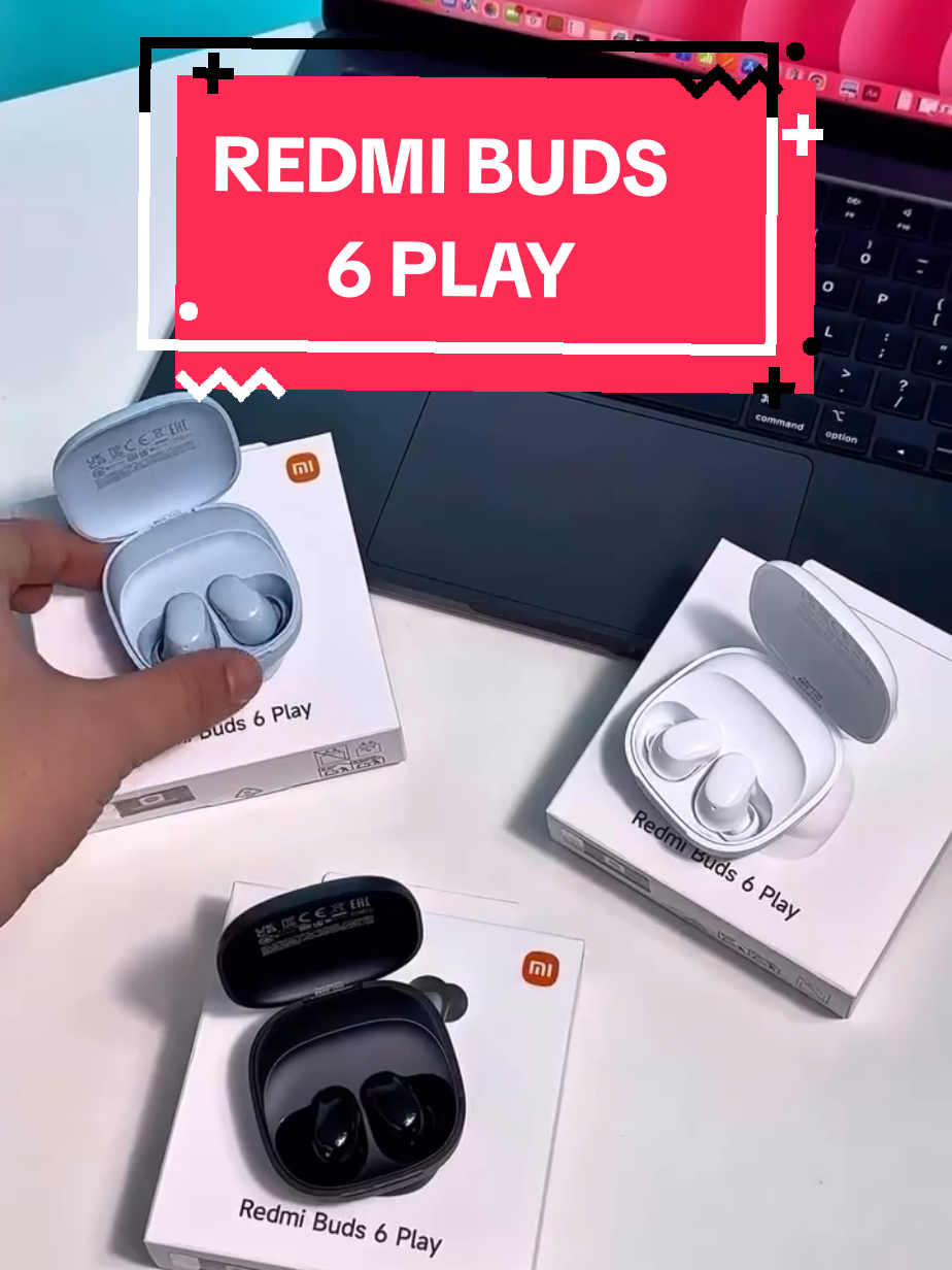 🎧🎮💯Redmi Buds 6 play  – Sonido Envolvente y Batería de 36H 🔋🎶🎧🎮😎 🔊 ¡Disfruta de un audio potente y sin cables con los Redmi Buds 6 Play! Con hasta 36 horas de autonomía, reducción de ruido en llamadas y cinco modos de ecualización, son perfectos para música, llamadas y gaming. 🚀 🔹 Características Principales ✔ Sonido de alta calidad con controlador dinámico de 10 mm 🎼 ✔ Reducción de ruido en llamadas – mayor claridad en tus conversaciones 📞🔇 ✔ Batería de larga duración – hasta 36 horas con el estuche de carga 🔋 ✔ Carga rápida: 10 min de carga = 3 horas de música ⚡🎶 ✔ Bluetooth 5.4 – conexión estable y sin cortes 🔄 ✔ Emparejamiento rápido con un solo toque en dispositivos Android™ 📲 ✔ Cinco modos de ecualización para ajustar el sonido a tu gusto 🎛️ ✔ Compatibles con la app Xiaomi Earbuds para ajustes avanzados 📲 📦 Contenido del Paquete ✔ Redmi Buds 6 Play ✔ Estuche de carga ✔ Almohadillas S/M/L (M preinstalada) ✔ Manual de usuario 📍 Entrega rápida en Cochabamba Sigue este enlace para ver nuestro catálogo en WhatsApp: https://wa.me/c/59179963943 #recomendaciones #bolivia🇧🇴tiktok #Communityfest2025 #tecnologia #musica #audifonos #xiaomi 