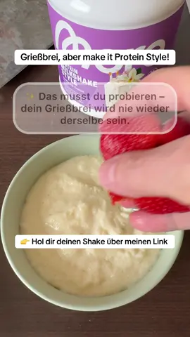 🍦 *Grießbrei, aber make it @MORE NUTRITION Protein Style!*   Wer hätte gedacht, dass *Vanilla Ice Cream* von More Nutrition auch im Brei so göttlich schmeckt? 😍 Cremig, süß und perfekt für deine Fitness-Goals!  Ich möchte Zucker sparen und liebe noch dazu den tollen Geschmack von den MORE Produkten 🤩😍 ✨ Das musst du probieren – dein Grießbrei wird nie wieder derselbe sein. 👉 Hol dir deinen Shake über meinen Link unter dem Video oder im Showcase – dein Spoon wartet schon! #morenutrition #morenutritionrezepte #proteinshake #wheyprotein #casein #kalorienzählen #zuckersparen #wenigeristmehr #vanilla #tiktokshop #tiktokshopdeutschland #tiktokmadebuythis #supplementsthatwork 
