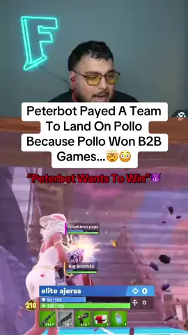 “Peterbot Wants To Win”😈#fyp #fortnite #pollo #faxuty #fncs #unlucky #gaming 