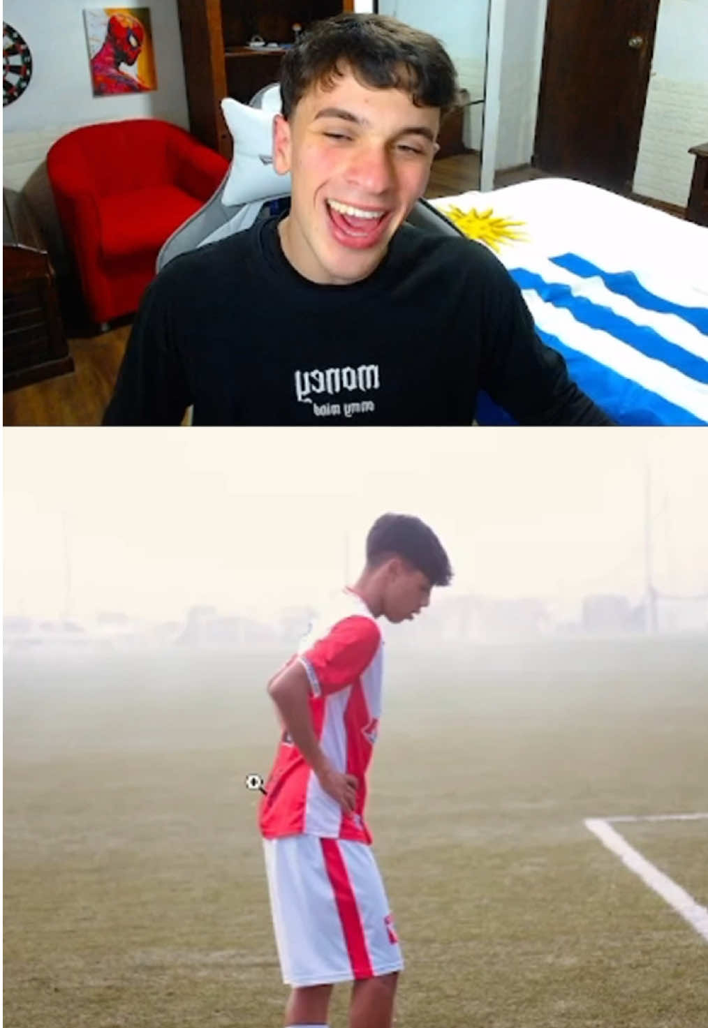 LA CANCHA DEL MOMO 💨😂 #futboluruguayo #argentina #futbolargentino #uruguay #futbolista 