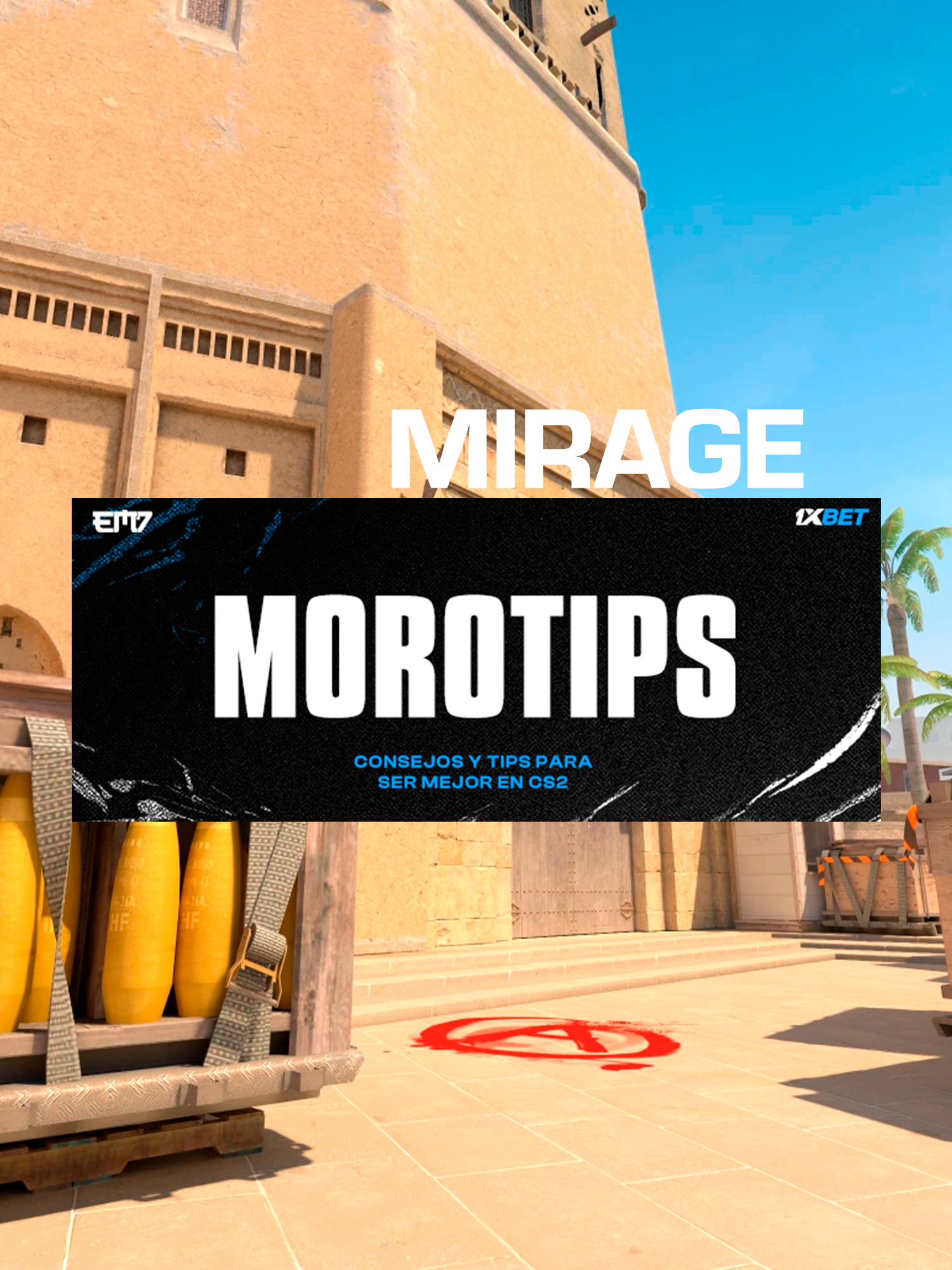 Morotip - 6 smokes A de mirage - #elmorocho #elmorocho7 #cs #cs2 #windingo #windingocs2 #morotip #tutorial #tips #smoke #latam #fypツ