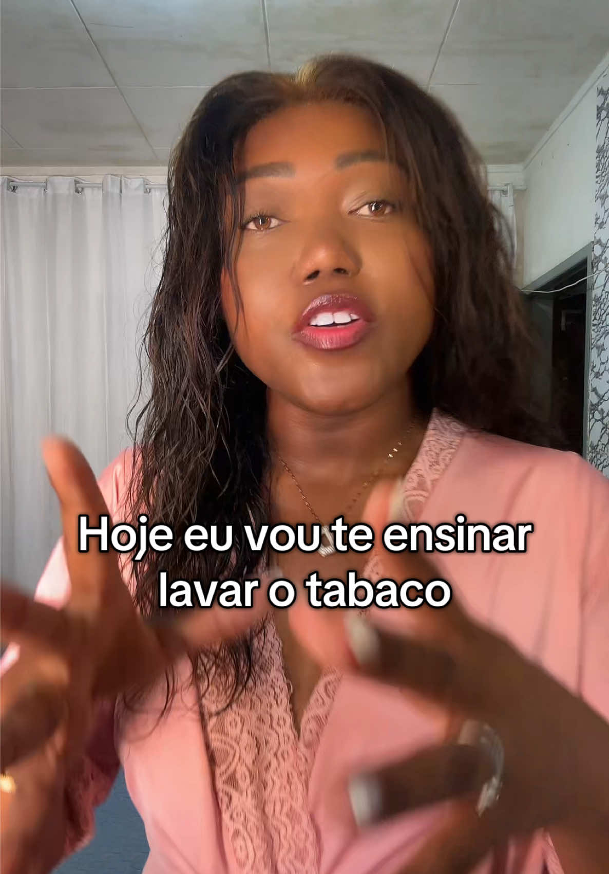 Hoje eu vou te ensinar lavar o tabaco 🫢