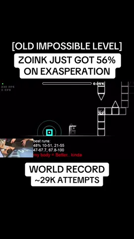 Exasperation looks so hard 💀 #geometrydash #zoink #slaughterhouse #griefgd #nullscapes #tidalwave #amethystgd zoink exasperation geometry dash