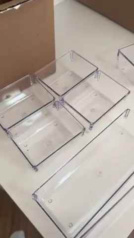potes organizadores de acrílico #tiktokshop #fyp #foryou #compra #organizacao 