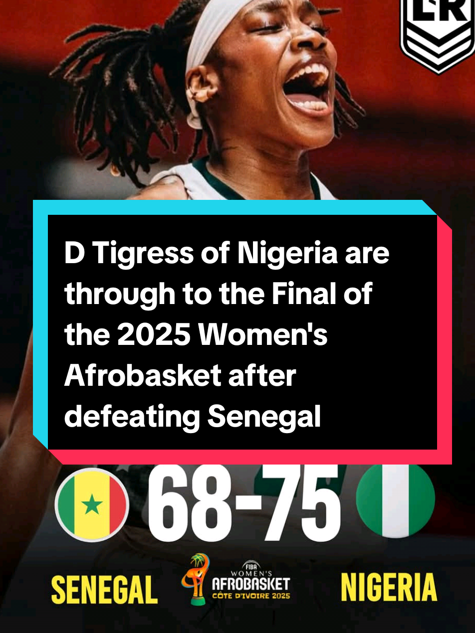 D Tigress of Nigeria are through to the Finals of the 2025 Women's Afrobasket after defeating Senegal. They are on course to become the first African team to win the Afrobasket 5 times in a row. The last time D'Tigress suffered a defeat was in 2015, they have gone a decade unbeaten! Its coming home #Afrobasket #D'Tigress #Final #Afrobasket2025 #Nigeria #itscominghome #Bringithome 