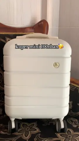 koper 100rb anti ribet, gaperlu bawa gede2 berat🤩 #kopermurah #koperkabin #koperluxes #kopermini 