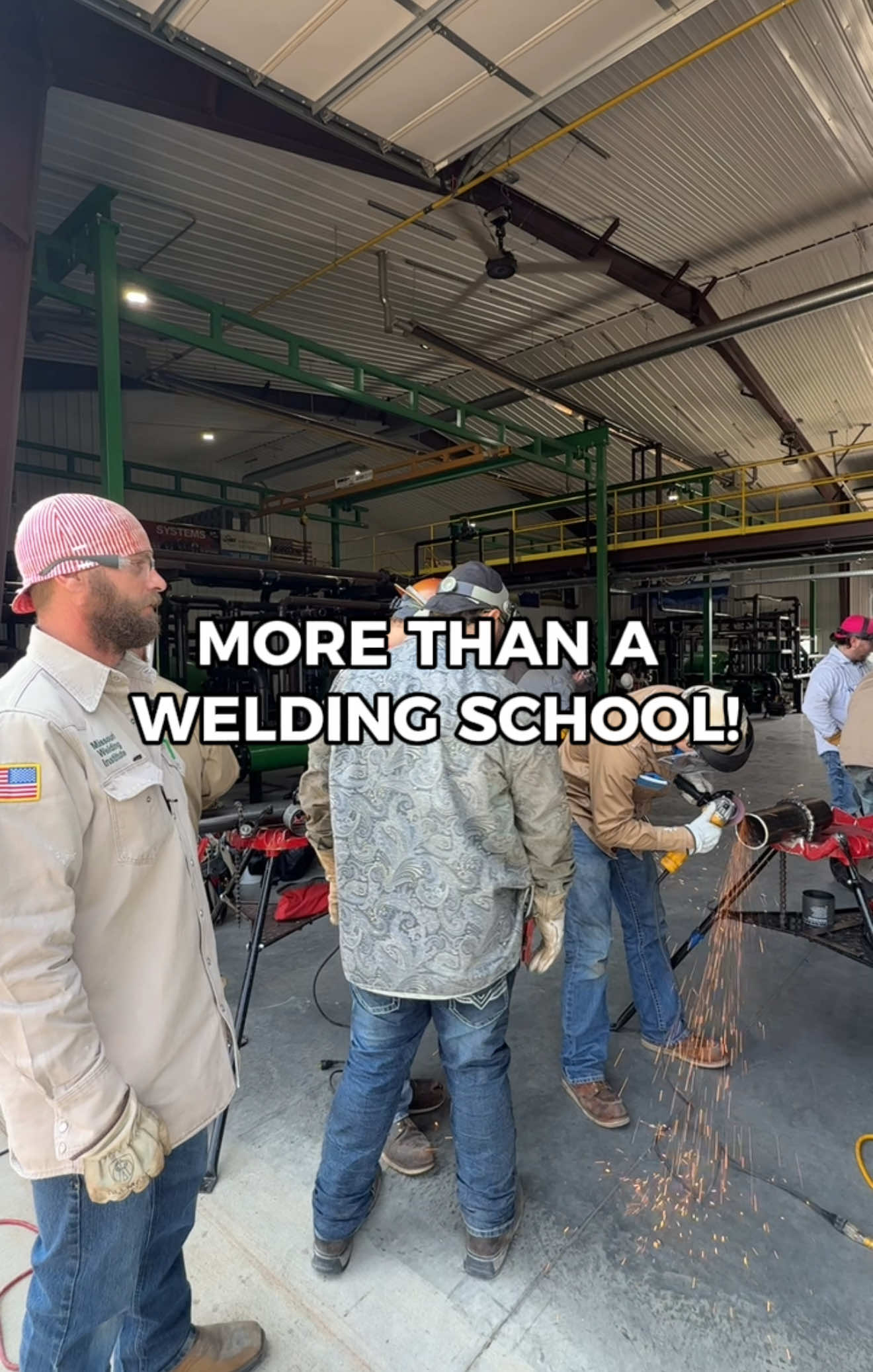 We teach a lot more than just welding!  Got questions about Missouri Welding Institute? Give us a call or shoot us a text at (417) 566-1446 🔽Hours of operations SUNDAY / CLOSED MONDAY-THURSDAY / 8:00am-4:30pm FRIDAY / 8:00-3:00pm SATURDAY / CLOSED #highpayingskills #weldingschools #tradeschool #learntoweld #weldingclasses