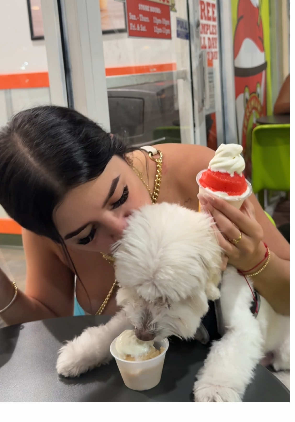 No es solo mi perrito… es mi pedacito de paz, mi compañía favorita y mi vida entera 🐾🍦❤️ #dogmom #perrofeliz #amorperruno 