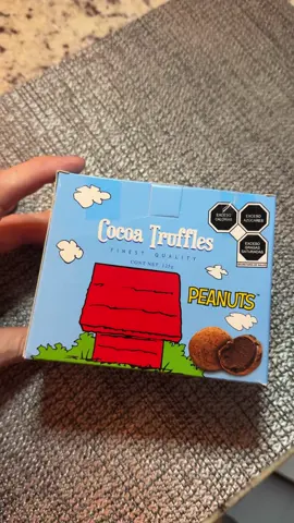 Vamos a probar estas trufas de cocoa que compré en Waldos 