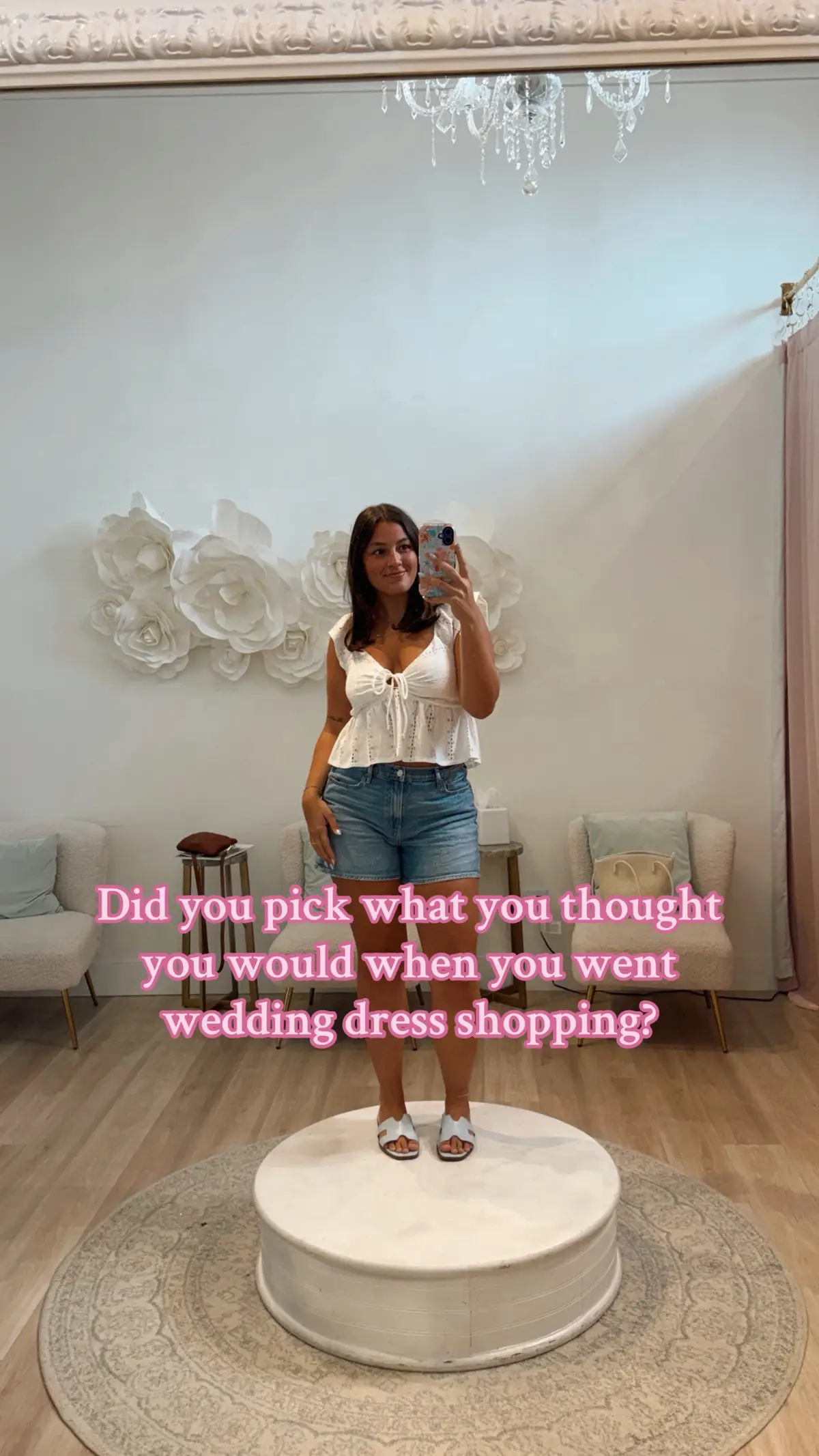 Brides! Did you pick the wedding dress you always imagined or was your pick completely different?!  #bride #bridetobe #bridal #weddingdress 