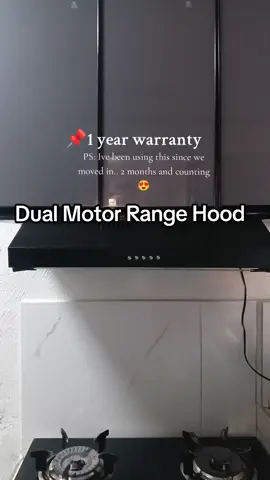 Ang bilis dumating, 24hrs Shipment‼️3-SPEED RANGE HOOD‼️DUAL MOTOR NA, LAKAS NG SUCTION NG USOK NA MAY IBANG AMOY‼️#rangehood #exhaustfan #kitchen #black #fyp #fyppppppppppppppppppppppp 