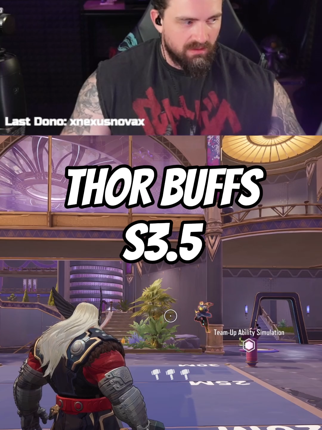 THOR CANCELS STARLORD ULT!!  #marvelrivals