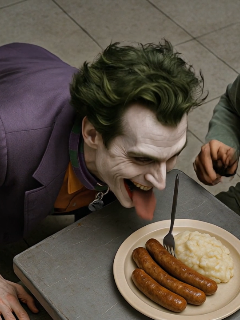 Riddler disciplines puppy J. the rule of never smacking a dog to punish doesn't apply to puppy J. #riddler #barkingmadgothamaireels #puppyjjoker #followifyoulike #joker #aicharacter #actinglikeadog #humour 