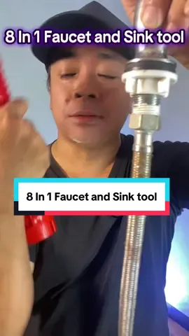8 In 1 Faucet and Sink tool.                  #8in1faucetandsinkinstaller #DIY #plumingtools #tubero