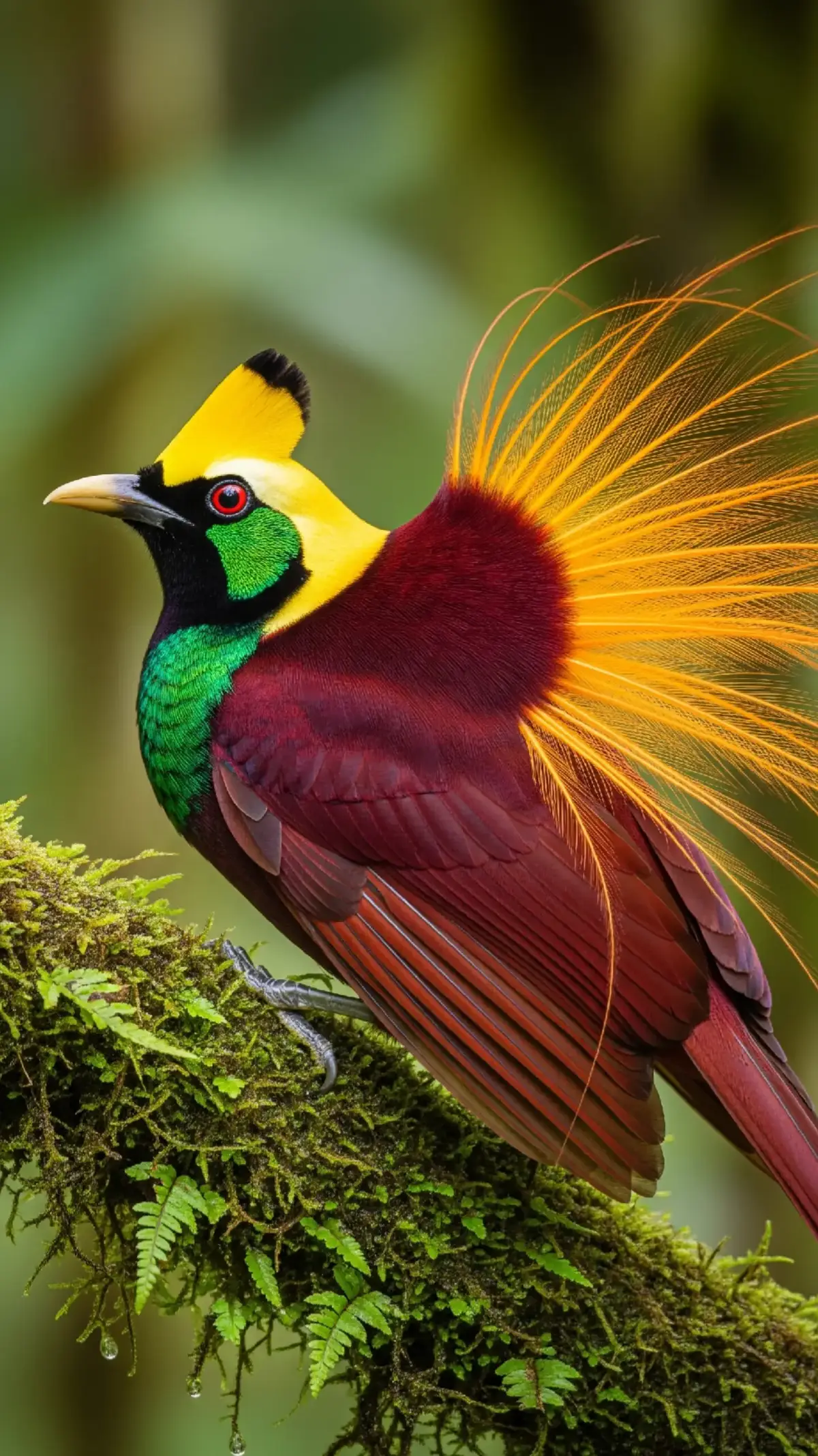 Burung Cendrawasih, atau yang dijuluki 