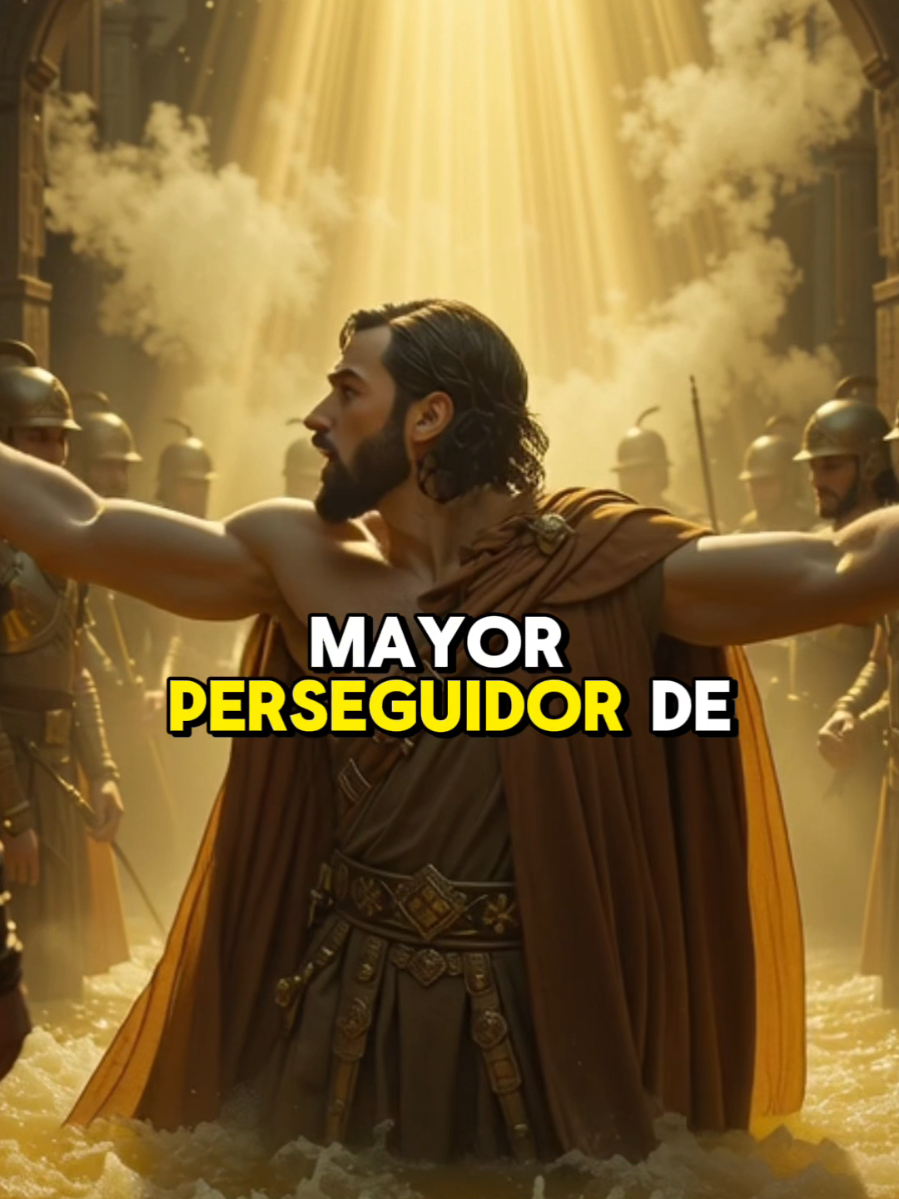 ¿sabías que el mayor perseguidor de cristianos se convirtió en apóstol? #dios #historiabiblica #cristianismo #jesús #jesus #biblia #historiasbiblicas #pablo 