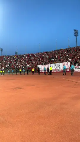 Los demonios rojos celebran el agónico empate del Caracas FC en el clásico ante Deportivo Táchira ⚽️🇻🇪 Hermoso marco se vivió hoy en el estadio olímpico de la UCv 🔥 #elcriollosport #venezuela #podercriollo #vinotinto #futve #Cararacas #CaracasFC #LosDemoniosRojos 