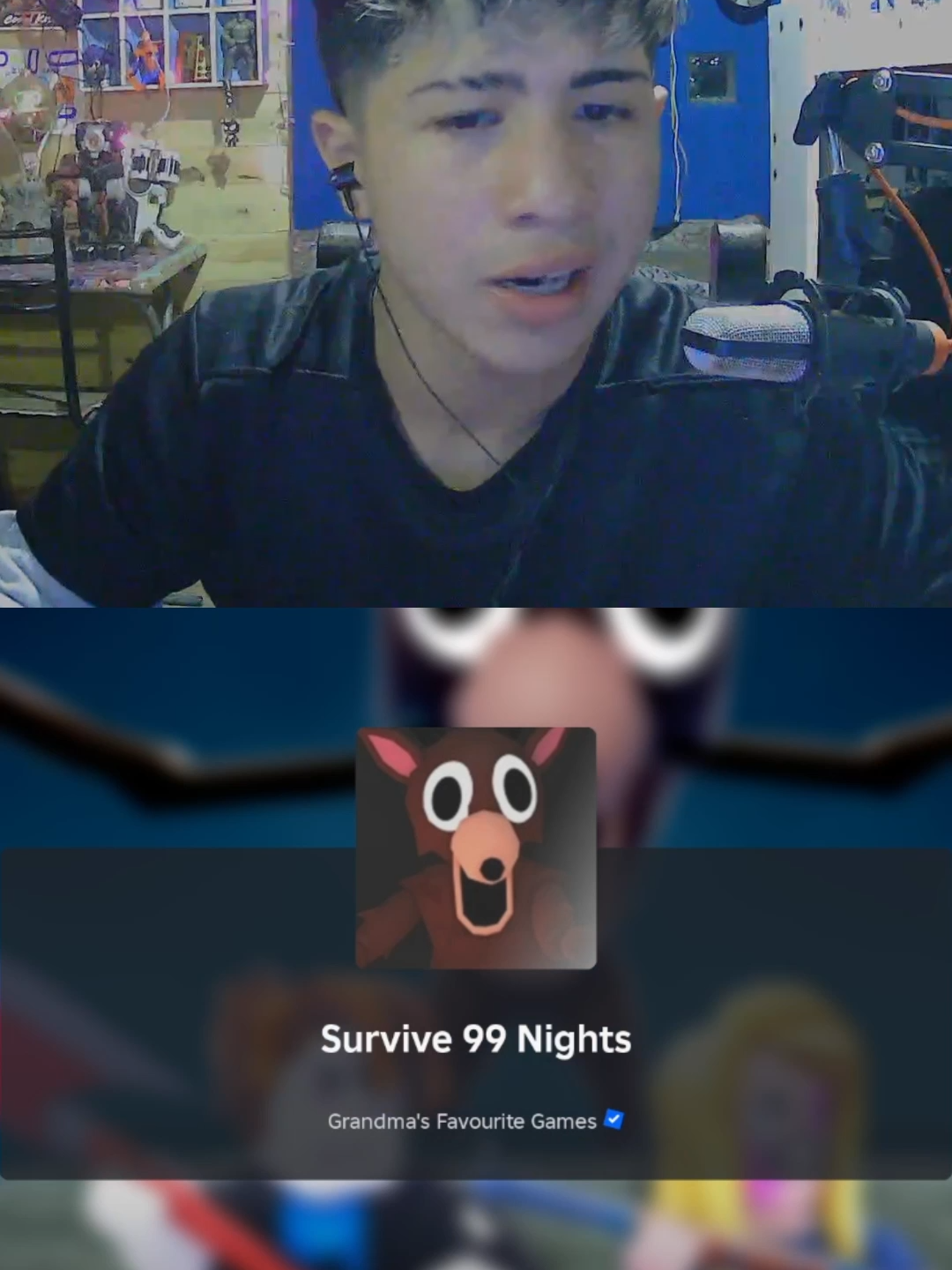 JUGANDO 99 NOCHES EN EL BOSQUE..😱 #videoviral #video #fouryou #viralllllll #humor #risa #fyp #paratiiiiiiiiiiiiiiiiiiiiiiiiiiiiiii #robloxgames #robloxfyp #juegos