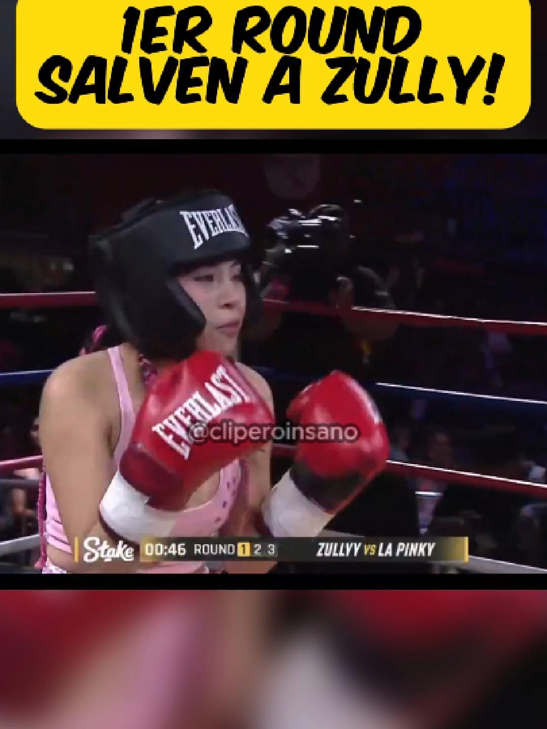Zully Vs la pinky 1ER Round #lanochedorada #clipkick #zully #lapinky