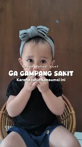 Dosisnya juga udah sesuai dengan kebutuhan vitamin harian anak yaitu 600IU☺️👍🏻