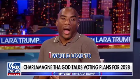 Charlamagne Tha God tells Lara Trump he'd 