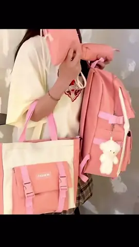 ✨ Kit 5 Bolsas Mochila Feminina Universitária ✨