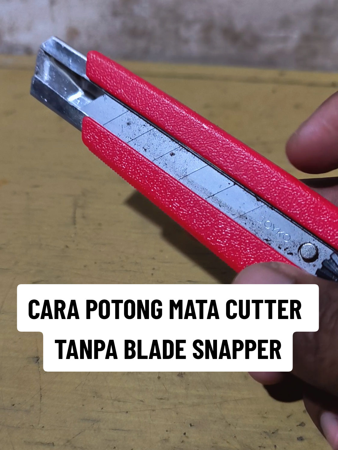 Membalas @peny0u_ Cara potong /mematahkan mata pisau cutter tanpa blade snapper #cutter #tutorial #tutoriales #cutterl500 #cutterl150 #cutters #cutterjoyko #pisau #pisaucutter #matacutter 