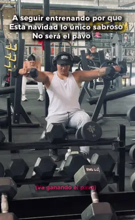 Estoy lejos todavía 😞 #gym #GymTok #hombros #tik_tok #gymrat #pavo #navidad 