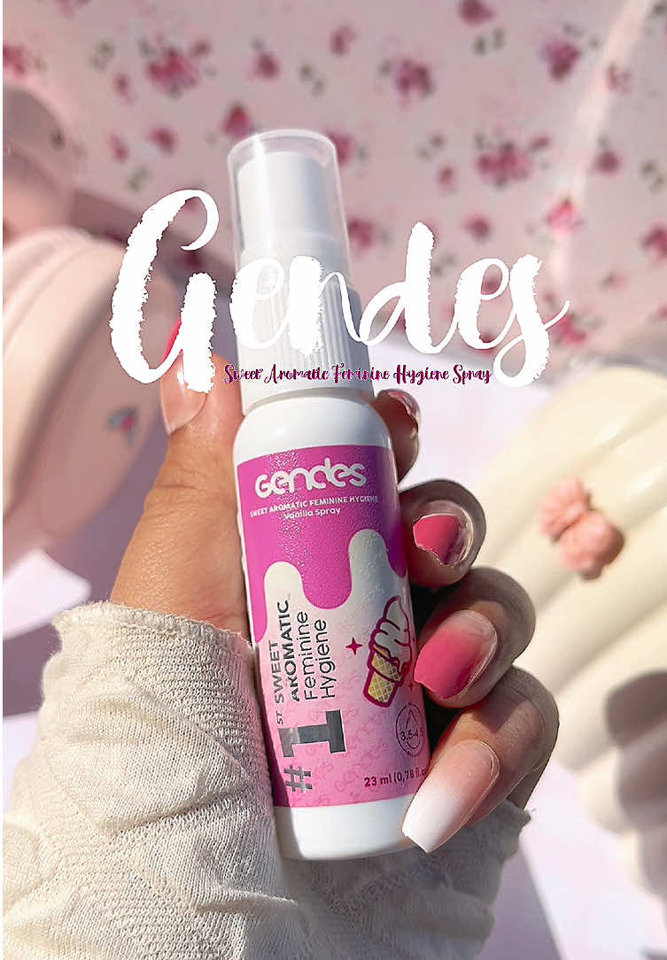 Gendes sweet aromatic feminine spray💖 #gendes #gendesfeminimespray #femininespray 