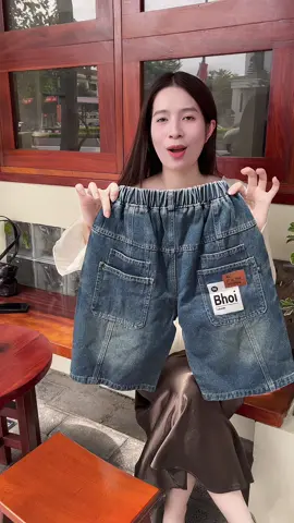 Quần jeans ngố lửng bé trai #quanjeansbetrai #builehoangyen 