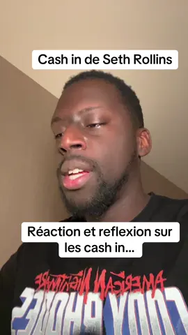 Cash in de Seth Rollins Réaction et reflexion #WWE #catch #pourtoi #fyp 
