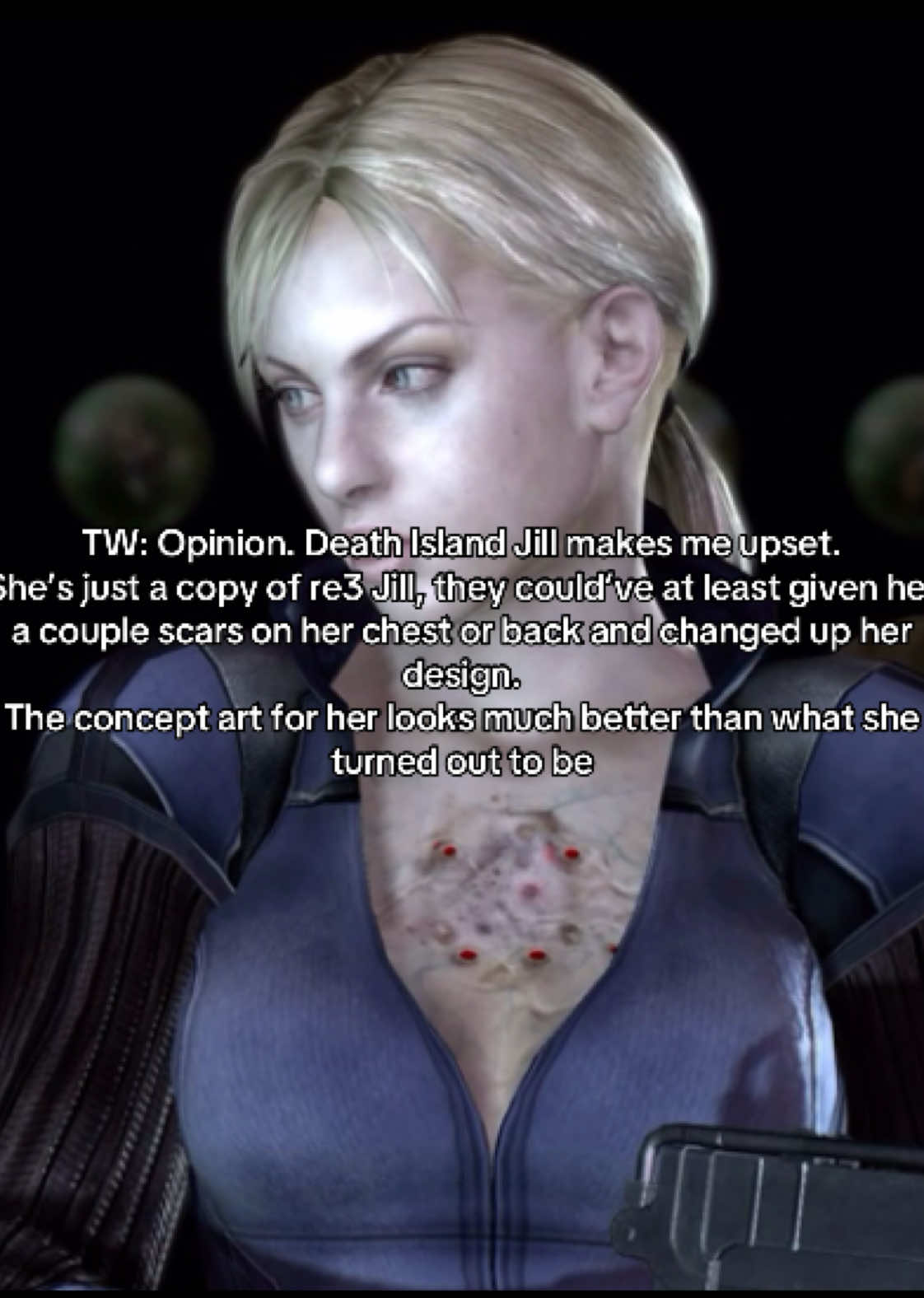 I still love you Jill #residentevil #residentevildeathisland #re5 #residentevil5 #jillvalentine #jillvalentineedit #albertwesker 