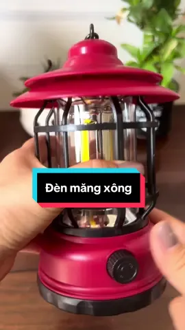 Đèn măng xông tích điện. Thích hợp đem đi chơi, cắm trại, decor nhà cửa rất đẹp luôn #denmangxongtichdien #denmangxongcamtrai #xuhuongtiktok #dodungtienich 