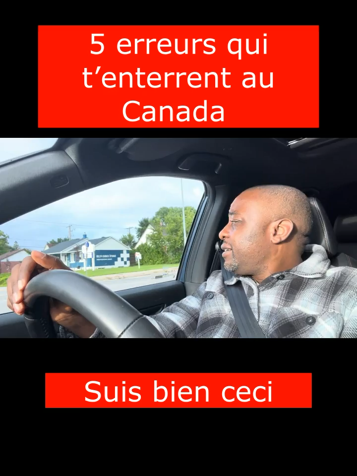 Tu veux réussir ton immigration au Canada ?   Alors évite ces 5 erreurs qui brisent des vies silencieusement…   La vérité que personne ne t’avait dite.   Regarde jusqu’à la fin et partage 🙏🇨🇦 #Canada #ImmigrationCanada #Immigrer #RéussirAuCanada #ErreurImmigration   #NouvelArrivant #VieAuCanada #GalèreImmigrant #DiasporaAfricaine #VéritéBrûlante