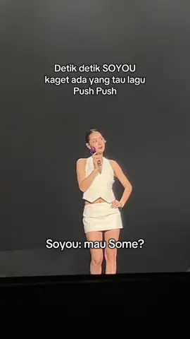 Thankyou @SOYOU_Official for coming to INDONESIA. Hope to see u again in fanconcert or anything, LOVE U 🥹✨💛🔥 #SOYOU #SISTAR #FYP #kpopgen2 #KPOP #kpopfyp #kpopers #kdrama 