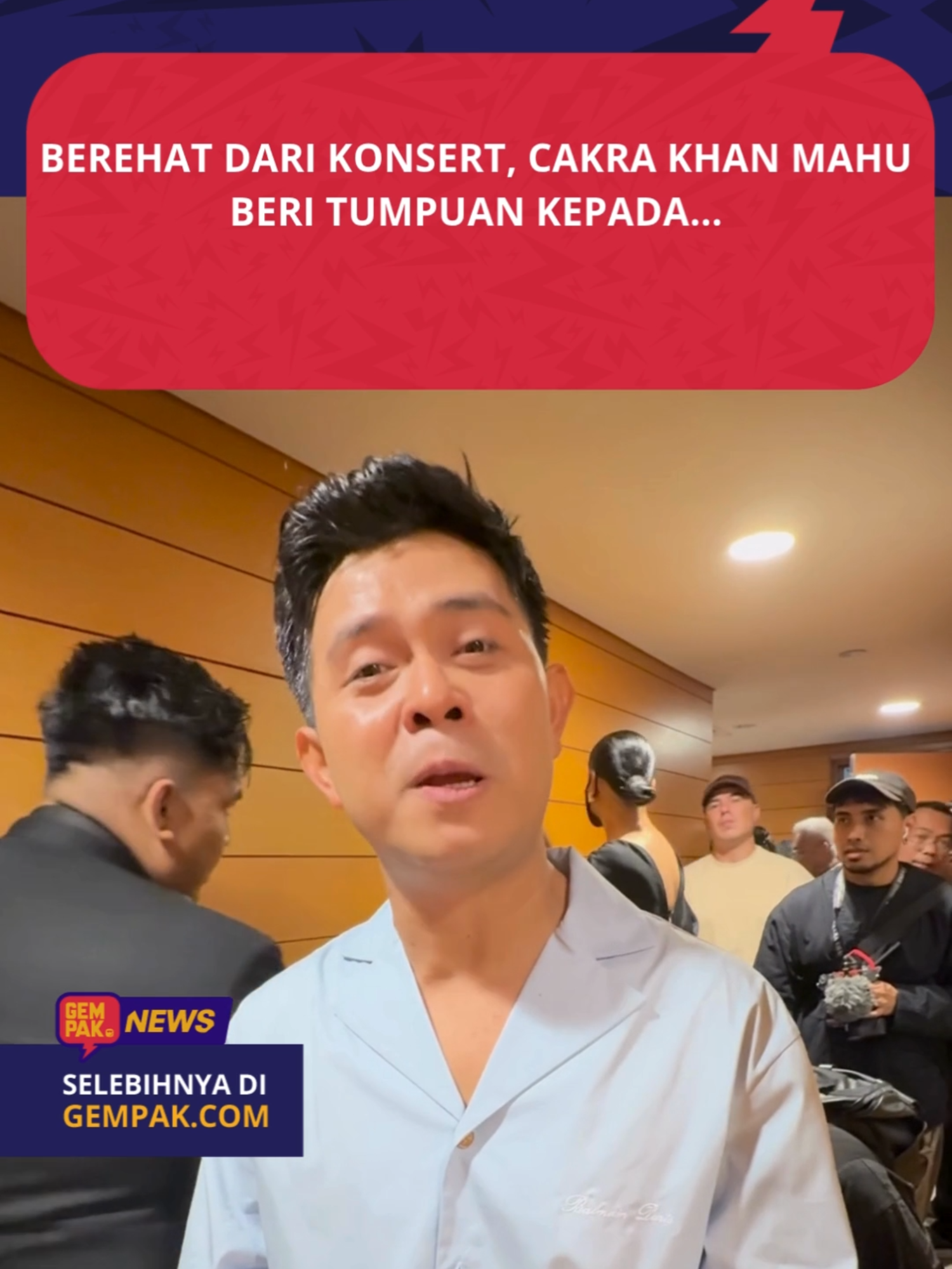 #GempakNews: See you when we see you Cakra Khan Klik link untuk artikel penuh #BeritaDiTikTok #SembangEntertainment