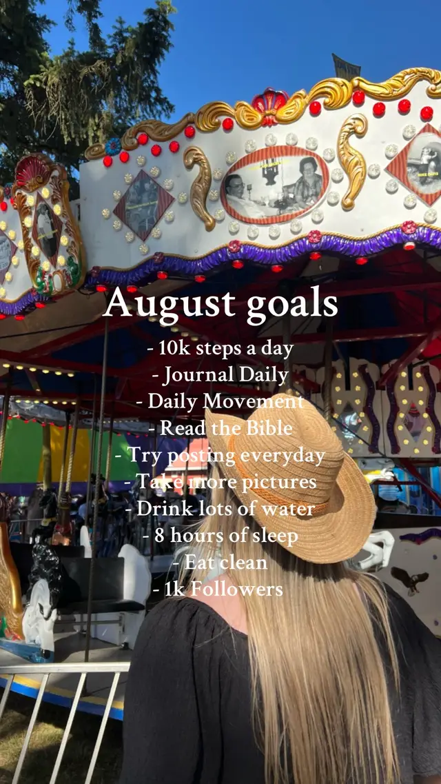 Okay but how is it already August?! #august #augustgoals #microinfluencer  #goals #goalkeeper #augustgoal #goalsetting #wellness