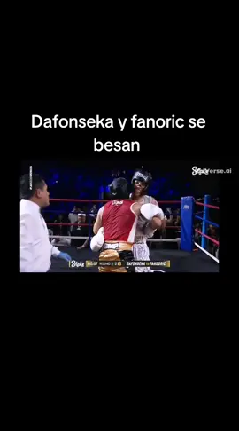 Después de muchos abrazos 😨 #lanochedorada #fanoric #dafonseka #boxing #fyp #elzeein #kick 