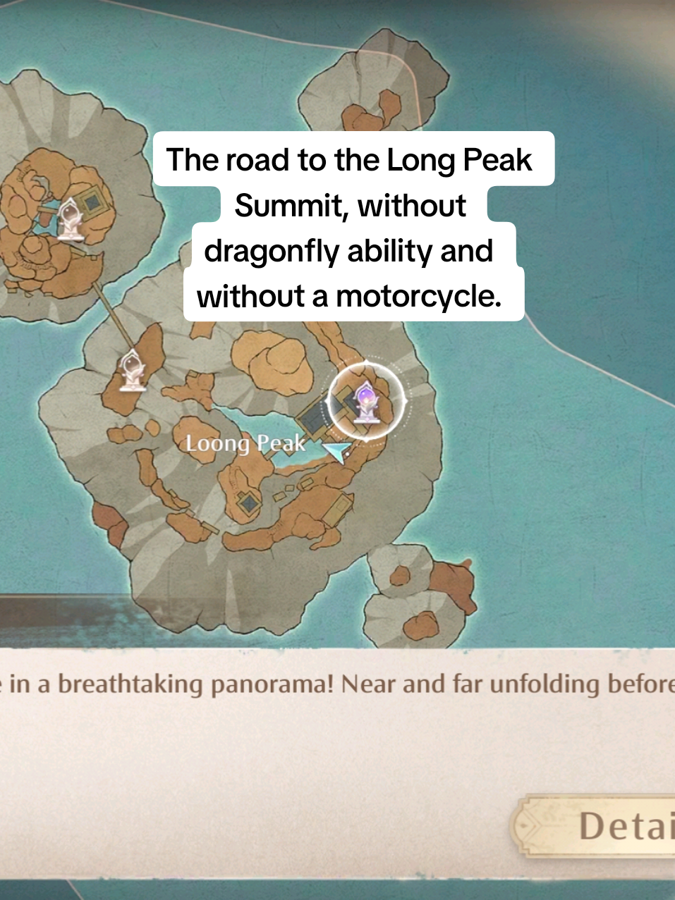 The road to the Long Peak Summit, without dragonfly ability and without a motorcycle. Watch this until the end... girl, you can do it.  Note: Steps and jumps must be precise. One wrong step will ruin your entire journey! #infinitynikki #danqingseason  #summitpeak #infinitynikkicreatorprogram #creatorsearchinsights 
