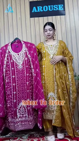 রেডিমেড পার্টি ড্রেস অসম্ভব রকমের সুন্দর এই ড্রেসগুলো পেয়ে যাবেন খুবই কম দামে।  #threepiece #arousefashionfamily #partydress #trending #readymade #readytowear #reels #tiktok #dresses #viral #fashion 