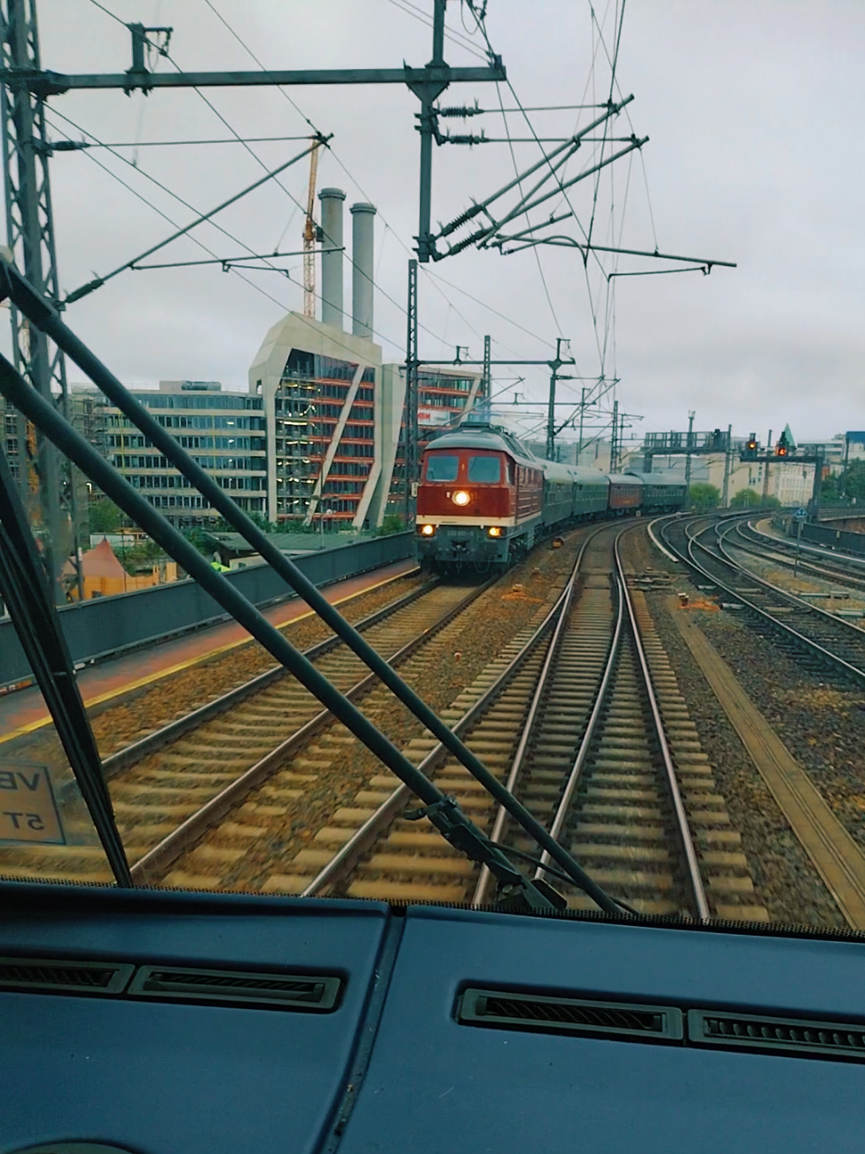 232 Sonderzug auf der Berliner Stadtbahn #Train #Lok #Zug #Züge #Trainspotter 
