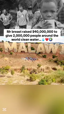 Mr beast gives 2m people clean ❤️#mrbeast #teamwater #goviral #clips #mrbeastphilanthropy #youtubeclips #foryoupage #charity 